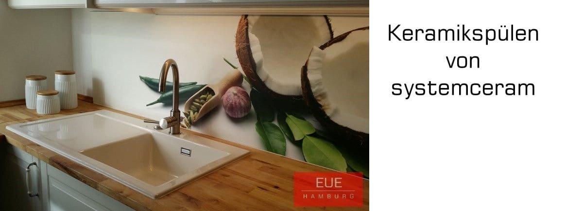 systemceram Keramikspülen aus dem Westerwald für Ihre Küche. Beratung und Verkauf über EUE hamburg