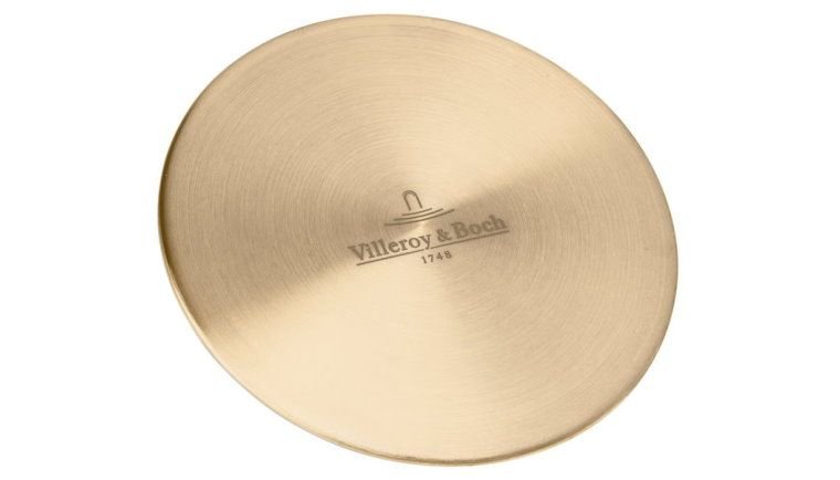 Villeroy & Boch Cap Ventilabdeckung GoldOptik. Passend für alle Villeroy & Boch Keramikspülenabläufe mit 3 1/2 Zoll Ablauf. Artikelnummer 96241503