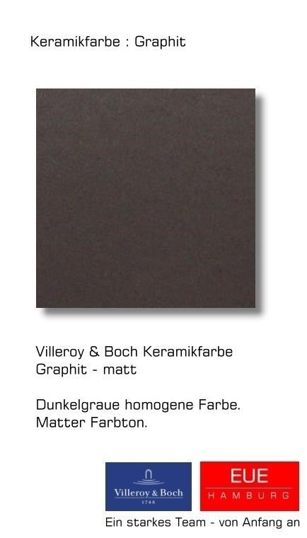 Villeroy und Boch Keramikfarbe Graphit i4 für Keramikspülen von Villeroy & Boch
