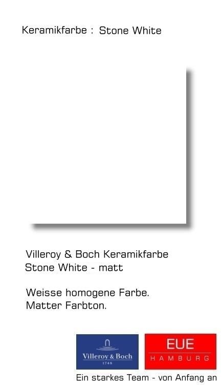 Villeroy und Boch Keramikfarbe Stone White RW für Keramikspülen von Villeroy & Boch