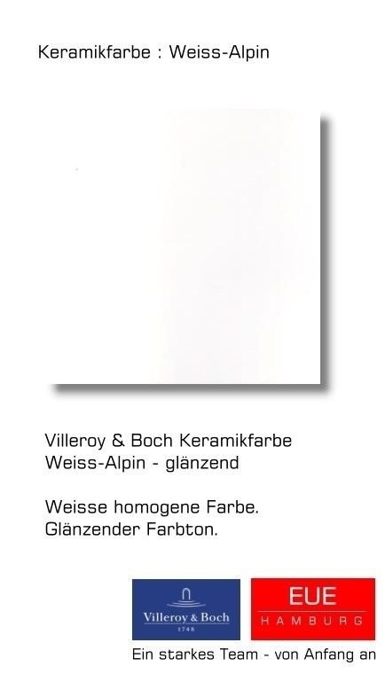Villeroy und Boch Keramikfarbe Weiss Alpin R1 für Keramikspülen von Villeroy & Boch